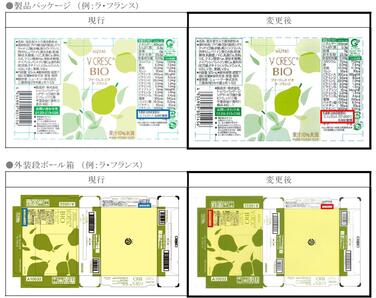 「「ブイ・クレス BIO（ビオ）」各種 包材一部表示変更のご案内」の関連画像